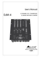 Alto DJM-4-Users-Manual 
